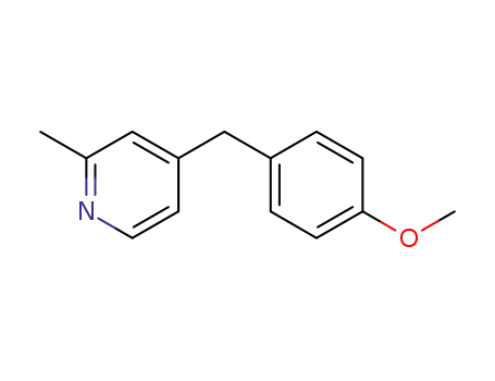 Molecular Structure of 1334723-76-0 (4-(4-methoxybenzyl)-2-methylpyridine)