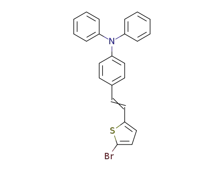 2-bromo-5-{p-(N,N-diphenylamino)stylyl}thiophene