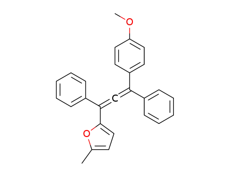 2-[3-(4-methoxyphenyl)-1,3-diphenylpropa-1,2-dienyl]-5-methylfuran