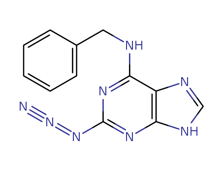 2-Azido-6-benzylaminopurine