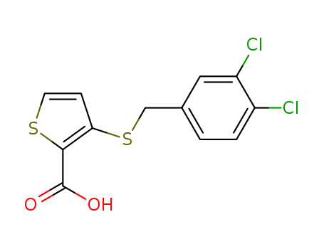 3-[(3,4-DICHLOROBENZYL)SULFANYL]-2-THIOPHENECARBOXYLIC ACID