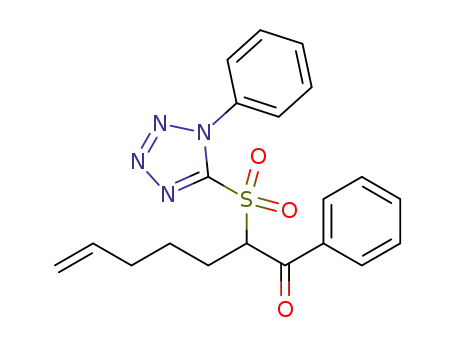 1-phenyl-2-((1-phenyl-1H-tetrazol-5-yl)sulfonyl)hept-6-en-1-one