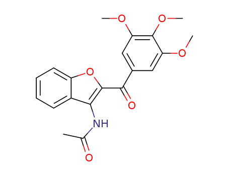 N-[2-(3,4,5-trimethoxybenzoyl)-1-benzofuran-3-yl]acetamide
