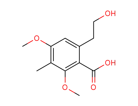 2,4-dimethoxy-6-(2-hydroxyethyl)-3-methylbenzoic acid