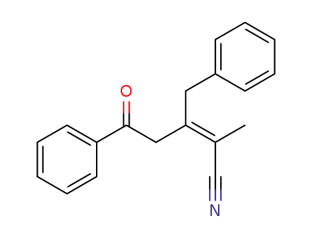 (Z)-3-benzyl-2-methyl-5-oxo-5-phenylpent-2-enenitrile