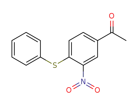 1-[3-Nitro-4-(phenylthio)phenyl]ethan-1-one