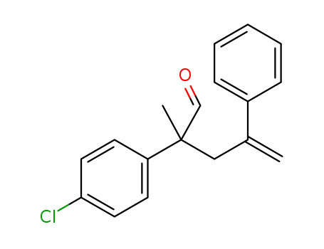 2-(4-chlorophenyl)-2-methyl-4-phenylpent-4-enal