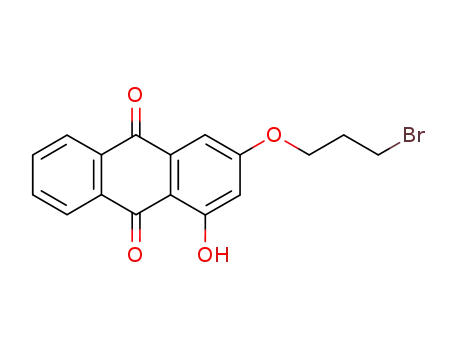 1-hydroxy-3-[3-bromo-propoxy]-9,10-anthraquinone