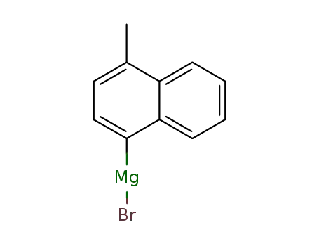 Molecular Structure of 115913-58-1 (4-METHYL-1-NAPHTHYLMAGNESIUM BROMIDE)