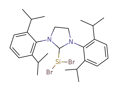 Molecular Structure of 1352951-80-4 (C<sub>27</sub>H<sub>38</sub>Br<sub>2</sub>N<sub>2</sub>Si)