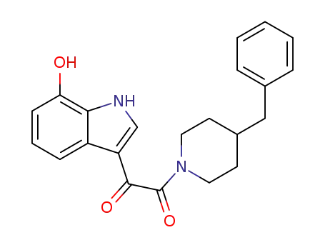 1-(4-benzylpiperidin-1-yl)-2-(7-hydroxy-1H-indol-3-yl)ethane-1,2-dione