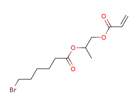 2-[(6-bromohexanoyl)oxy]propyl acrylate