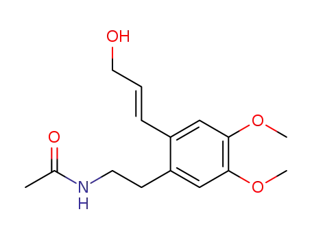 (E)-N-(2-(3-hydroxyprop-1-enyl)-4,5-dimethoxyphenethyl)acetamide