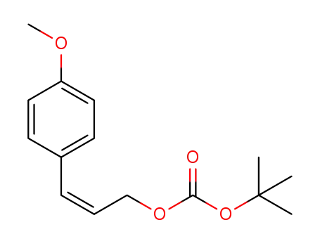 (Z)-tert-butyl (3-(4-methoxyphenyl)allyl) carbonate