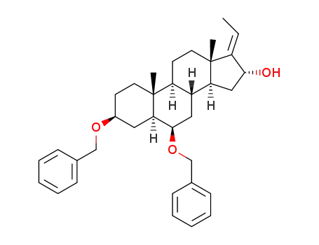 (17E)-3β,6β-dibenzyloxy-5α-pregn-17(20)-en-16α-ol