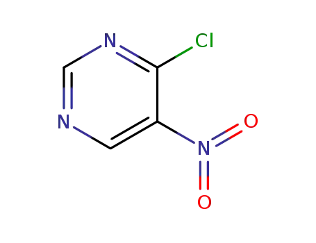 Molecular Structure of 150943-50-3 (4-CHLORO-5-NITROPYRIMIDINE)