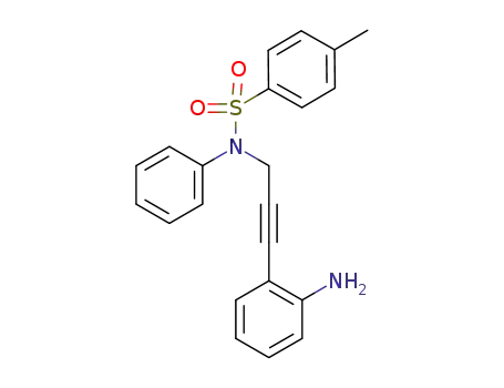 N-(3-(2-aminophenyl)prop-2-ynyl)-N-phenyl-p-toluenesulfonamide