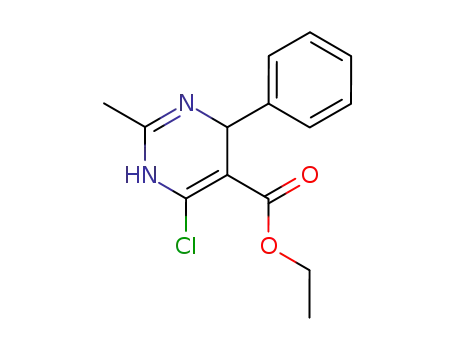 ethyl 6-chloro-2-methyl-4-phenyl-1,4-dihydropyrimidine-5-carboxylate