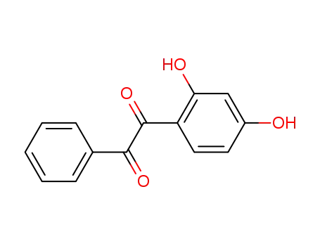 Molecular Structure of 87538-42-9 (2,4-DIHYDROXYBENZIL)