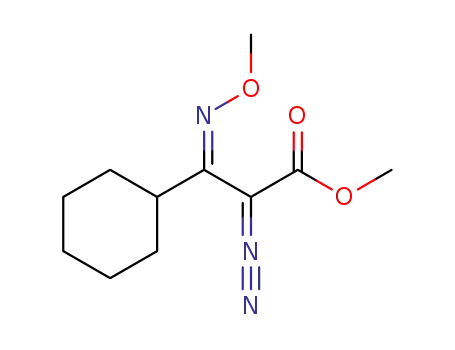 (Z)-methyl 3-cyclohexyl-2-diazo-3-(methoxyimino)propanoate