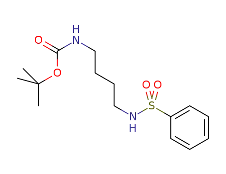 N<sup>(1)</sup>-Boc-N<sup>(4)</sup>-benzenesulfonyl-1,4-diaminobutane