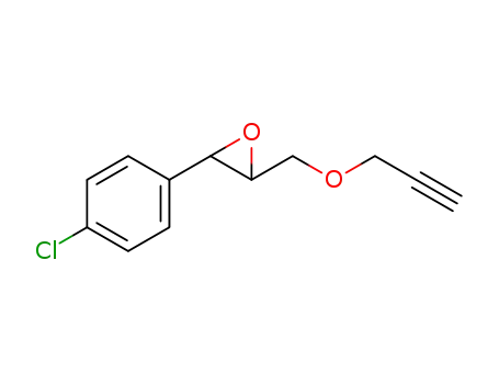 2-(4-chlorophenyl)-3-((prop-2-ynyloxy)methyl)oxirane