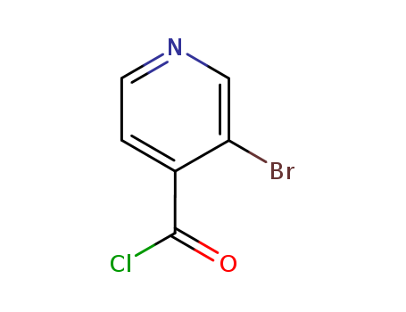 4-Pyridinecarbonyl chloride, 3-bromo-