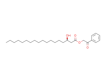 phenacyl (R)-3-hydroxyoctadecanoate