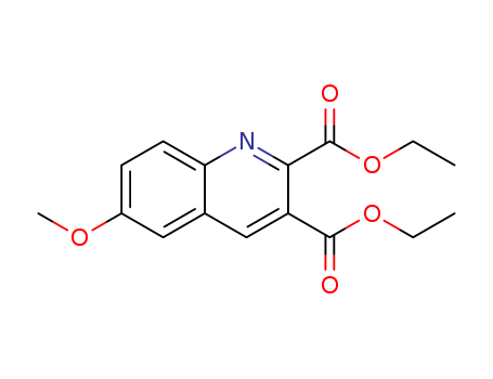 6-Methoxyquinoline-2,3-dicarboxylic acid diethyl ester