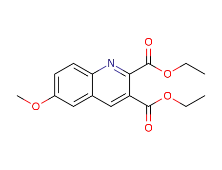 6-Methoxyquinoline-2,3-dicarboxylic acid diethyl ester