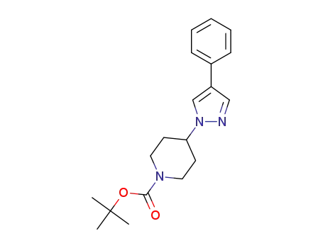 tert-butyl 4-(4-phenyl-1H-pyrazol-1-yl)piperidine-1-carboxylate