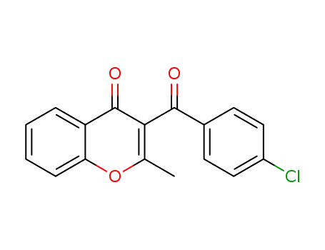 3-(4-chlorobenzoyl)-2-methyl-4H-chromen-4-one