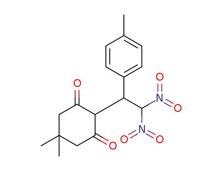 2-[2,2-dinitro-1-(4-tolyl)ethyl]-5,5-dimethylcyclohexane-1,3-dione