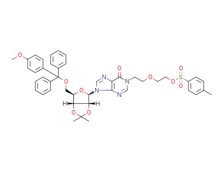 N1-[(5-para-toluenesulfonyl)ethoxyethyl]-5'-O-monomethoxytrityl-2',3'-O-isopropylideneinosine