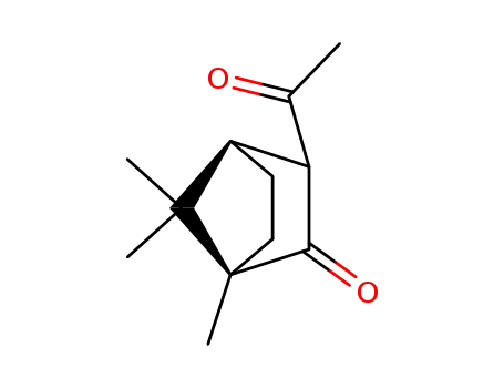 Bicyclo[2.2.1]heptan-2-one, 3-acetyl-1,7,7-trimethyl-, (1R,4R)- (9CI)