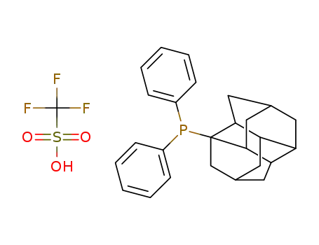 1-diamantyldiphenylphosphonium triflate
