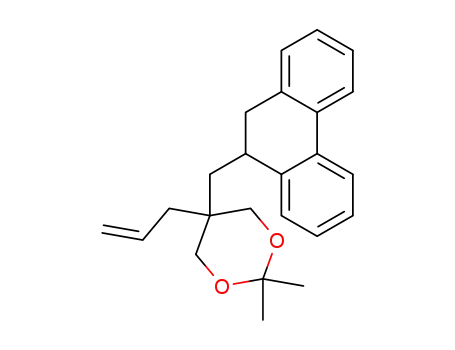 5-allyl-5-[(9,10-dihydrophenanthren-10-yl)methyl]-2,2-dimethyl-1,3-dioxane