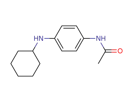 Molecular Structure of 83386-36-1 (N-(4-aminophenyl)-N-cyclohexylacetamide)