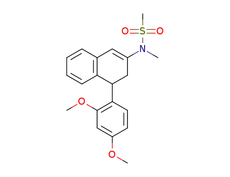 N-(4-(2,4-dimethoxyphenyl)-3,4-dihydronaphthalen-2-yl)-N-methylmethanesulfonamide