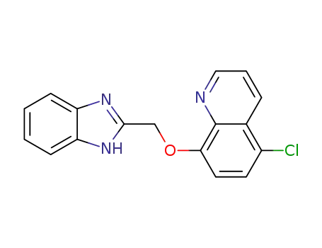 8-[(1H-benzimidazol-2-yl)methoxy]-5-chloroquinoline