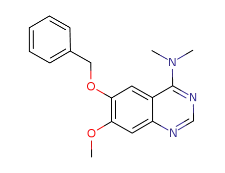 6-(benzyloxy)-7-methoxy-N,N-dimethylquinazolin-4-amine
