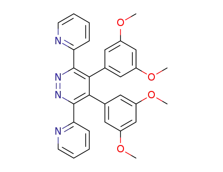 3,6-di(2-pyridyl)-4,5-di-(3,5-dimethoxyphenyl)pyridazine