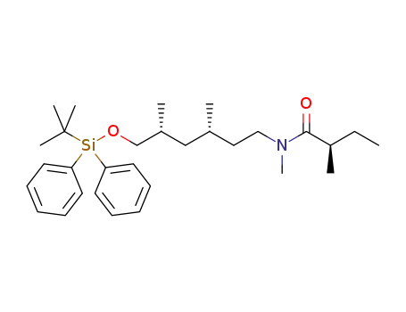 (R)-N-((3S,5R)-6-(tert-butyldiphenylsilyloxy)-3,5-dimethylhexyl)-N,2-dimethylbutanamide