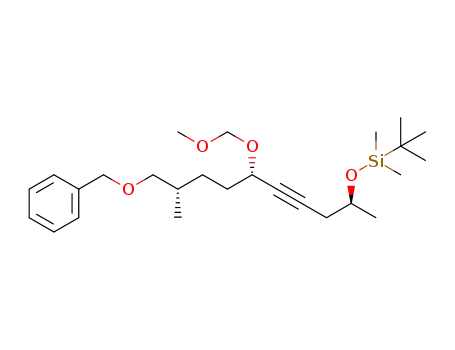 [(2S,6S,9S)-10-(benzyloxy)-6-(methoxymethoxy)-9-methyldec-4-yn-2-yloxy](tert-butyl)dimethylsilane