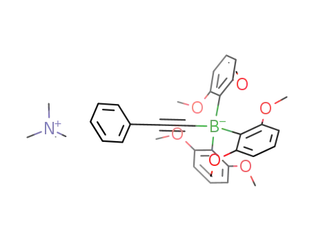 tetramethylammonium tris(2,6-dimethoxyphenyl)(phenylethynyl)borate