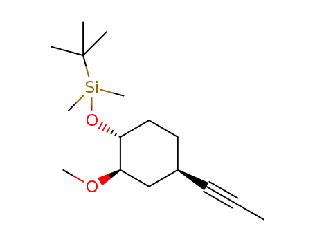 (1R,2R,4R)-1-[(tert-butyldimethylsilyl)oxy]-2-methoxy-4-(1-propynyl)cyclohexane