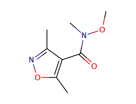 N-methoxy-N-methyl-3,5-dimethylisoxazole-4-carboxamide