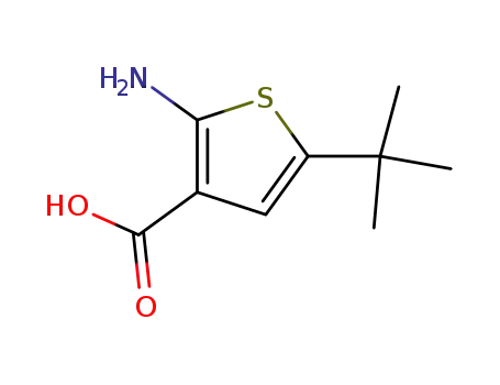 2-Amino-5-tert-butylthiophene-3-carboxylic acid