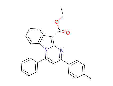 ethyl 2-(4-methylphenyl)-4-phenylpyrimido[1,2-a]indole-10-carboxylate