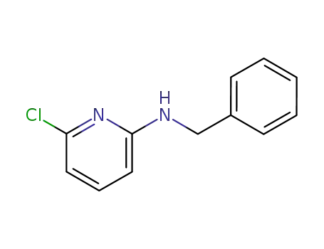 Molecular Structure of 29449-76-1 (6-CHLORO-N-(PHENYLMETHYL)-2-PYRIDINAMINE)